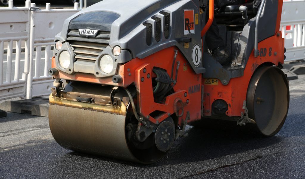 Maschinenparkm Walze